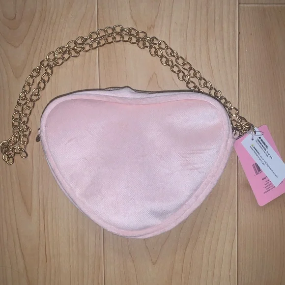 Juicy Couture Pink Heart-Shaped Bag Kids Scotty Dog - Picture 2 of 2